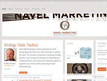 Tablet Screenshot of navelmarketing.com